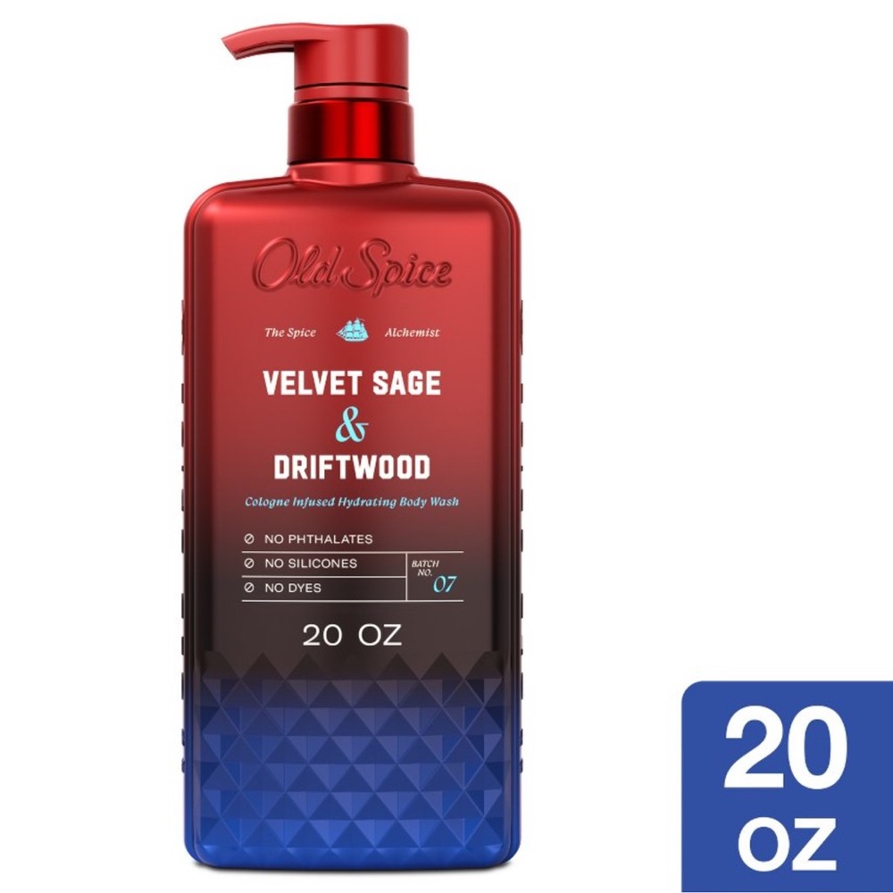 OLD SPICE | Spice Alchemist Cologne Infused Body Wash, Velvet Sage & Driftwood